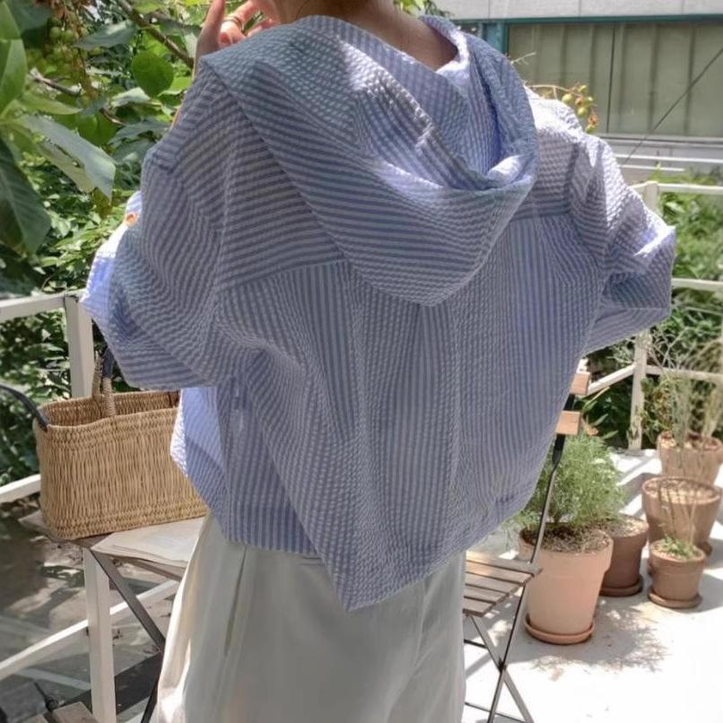 Women Shirt Summer Fashion Sunshade Long Sleeve Casual