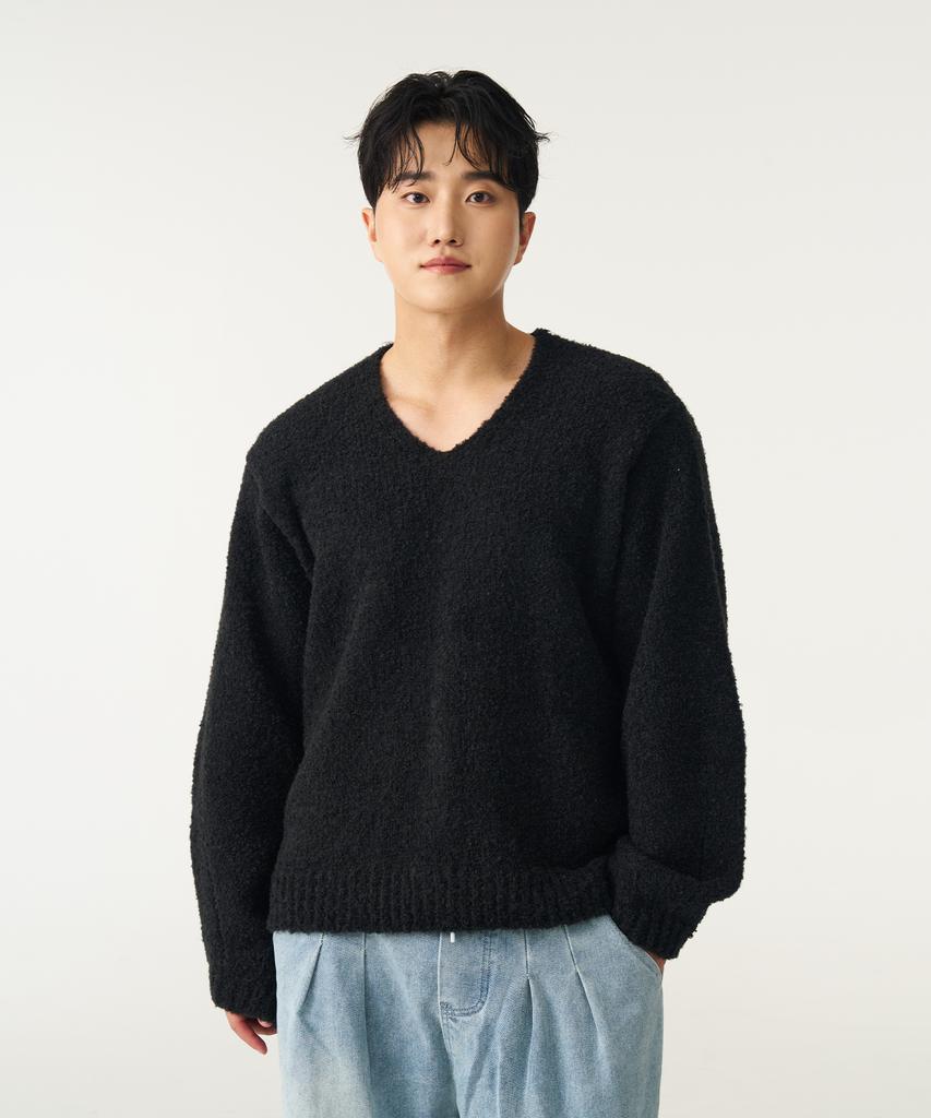 Deobeuleis Soft Texture Knit (Black)