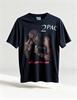 Tupac 2Pac Retro Style 90s Black Unisex T Shirt Remake Tee
