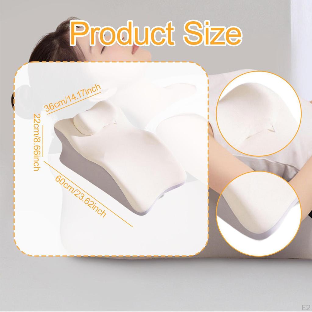 Back And Neck Support Pillow, Leg Rest for Adults, Ideal Reading Sleeping