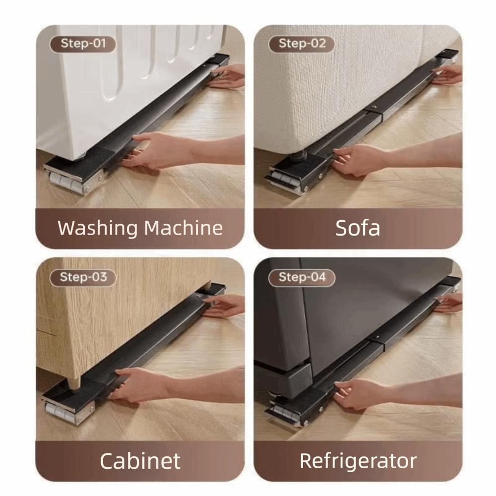 Durable Refrigerator Stand Extendable Adjustable Stand Practical Washing Machine Stand Furniture
