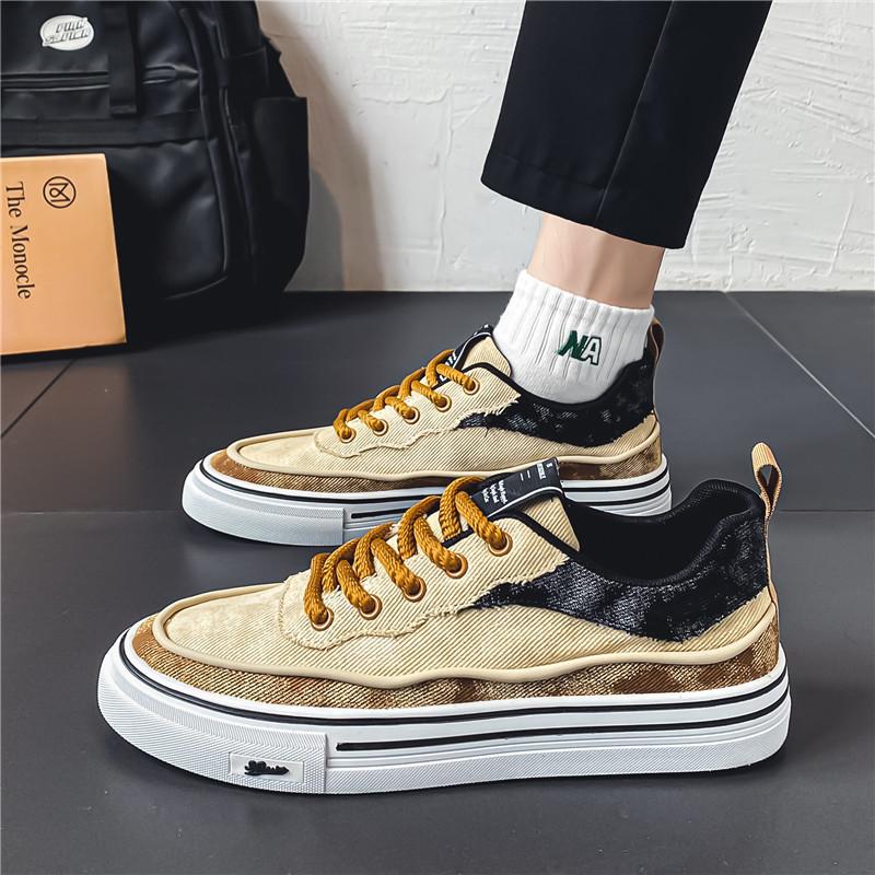 Pantofi bărbați pantofi casual 2024 pantofi bărbați vară nouă tendință de modă versatili cu talpă joasă