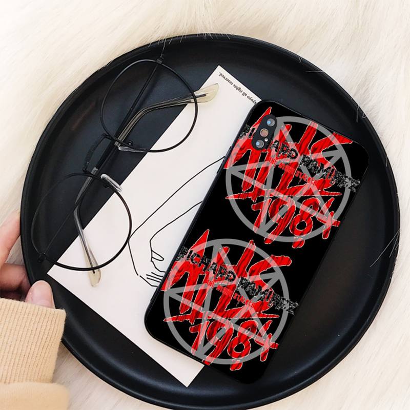 MaiYaCa American Horror Story AHS 1984 Telefon Fall für iphone 13 11 12 pro XS MAX 8 7 6 6S Plus X 5S SE 2020 XR abdeckung