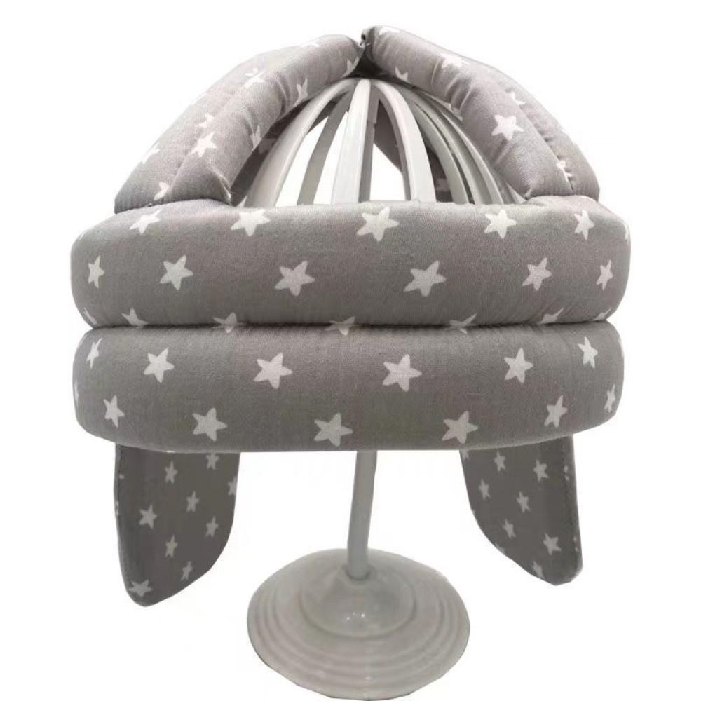 Atmungsaktiver Baumwoll-Anti-Sturz-Helm für ältere Menschen, Schwammgepolsterte Anti-Sturz-Sicherheitsmütze, für drinnen, Freizeit