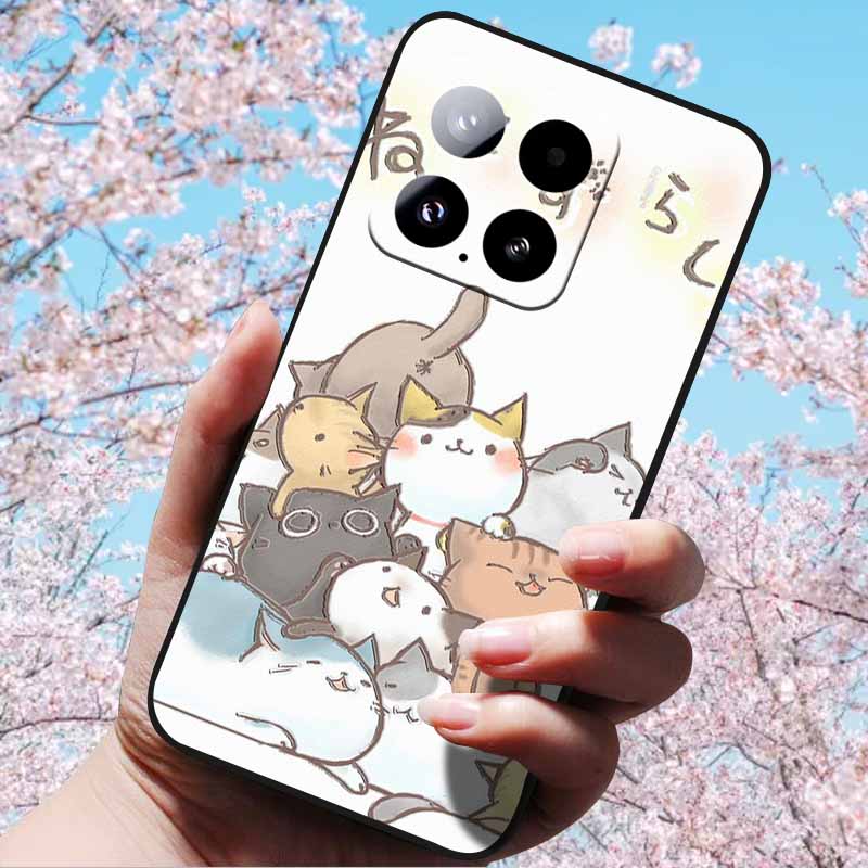 For Xiaomi 15 Pro 5G 6.73"Cases 3D Relief Soft Silicone Cover Retro Embossed for Xiaomi 15 5G Phone Mi 15pro 15 3D Soft TPU Case
