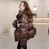 Women’s Short Hooded Thicken Warm Winter Jacket