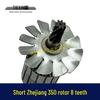 Zhejiang 350 Ocelový Rotor Motoru 8 Zubů 355 Řezací Stroj, Průměr 55MM, Motor na Řezání Železa 02323.