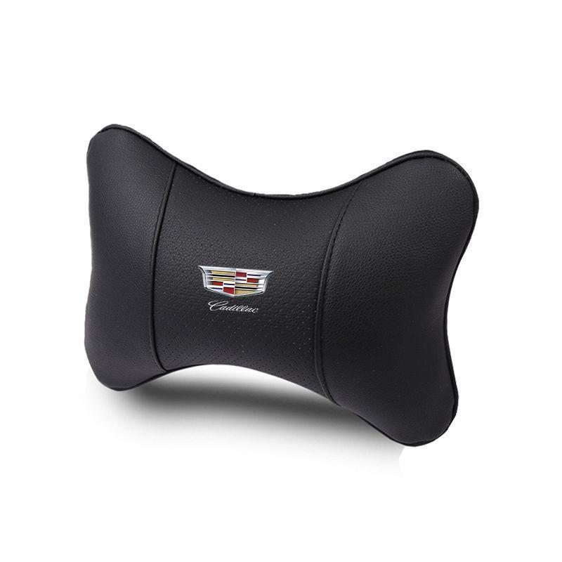 

Breathable Neck Pillow for Cadillac CT6/5, XTS, XT5/4, XT6 Headrests Coffee Brown