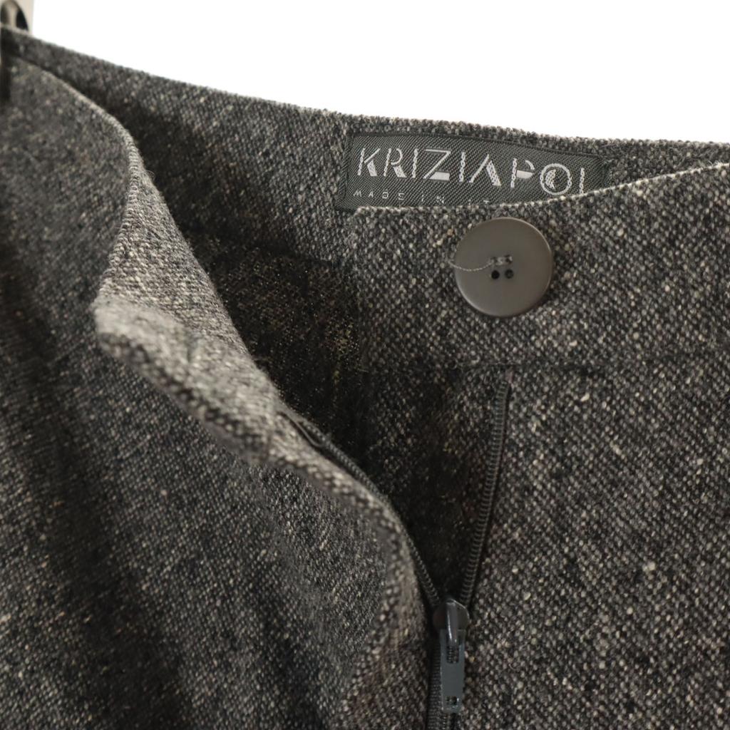 KRIZIA made in Italy tweed pants suit Setup 44 gray Women Used