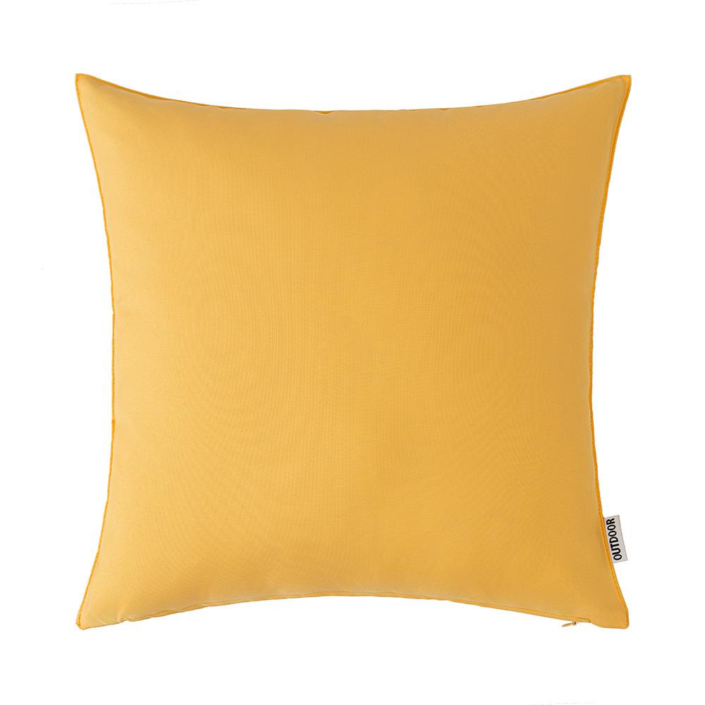 Outdoor Waterproof Pillow Case Ins Style Modern Simple Solid Color Cushion Pillow Backrest Pillow Case