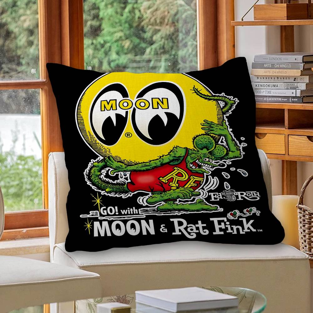 

M-Mooneyes Pillow Gifts Home Office Furnishings Bedroom Sofa Car Cushion Cover case 45x45cm 30x30 cm