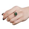 Hot-Selling New Sapphire Ring, Plated With Colored Ruby Emerald Ring Women'S Jewelry