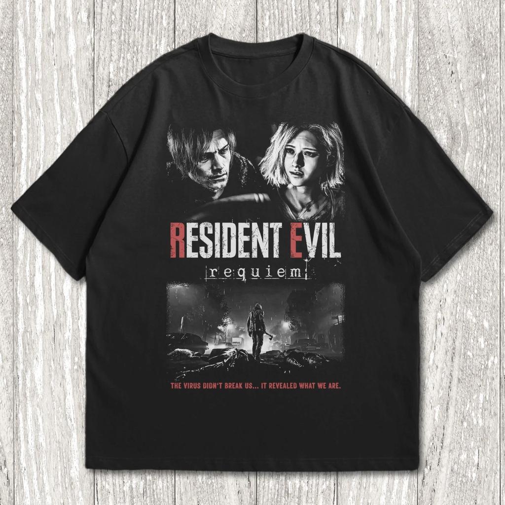 Resident Evil Requiem T-Shirt - Leon kennedy T-shirt - Grace Ashcroft shirt