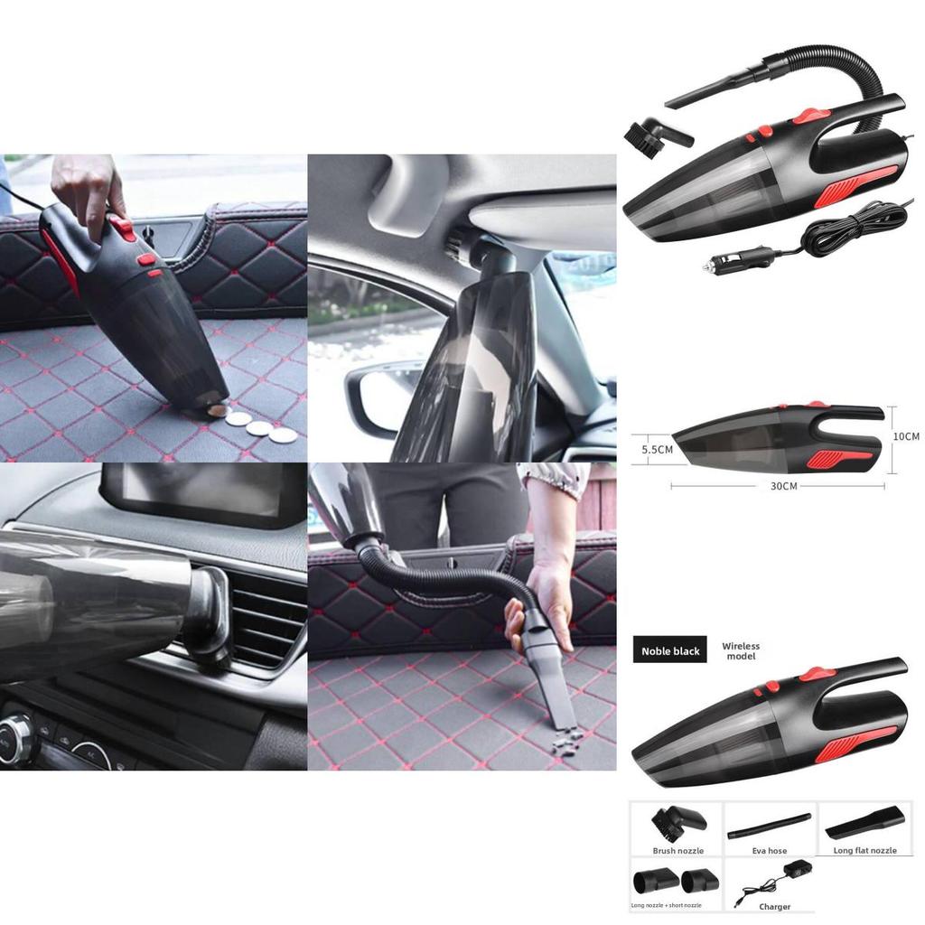 Portable Cordless Wet Dry Car Wireless Vacuum Cleaner With High Suction For Home And Vehicle Use