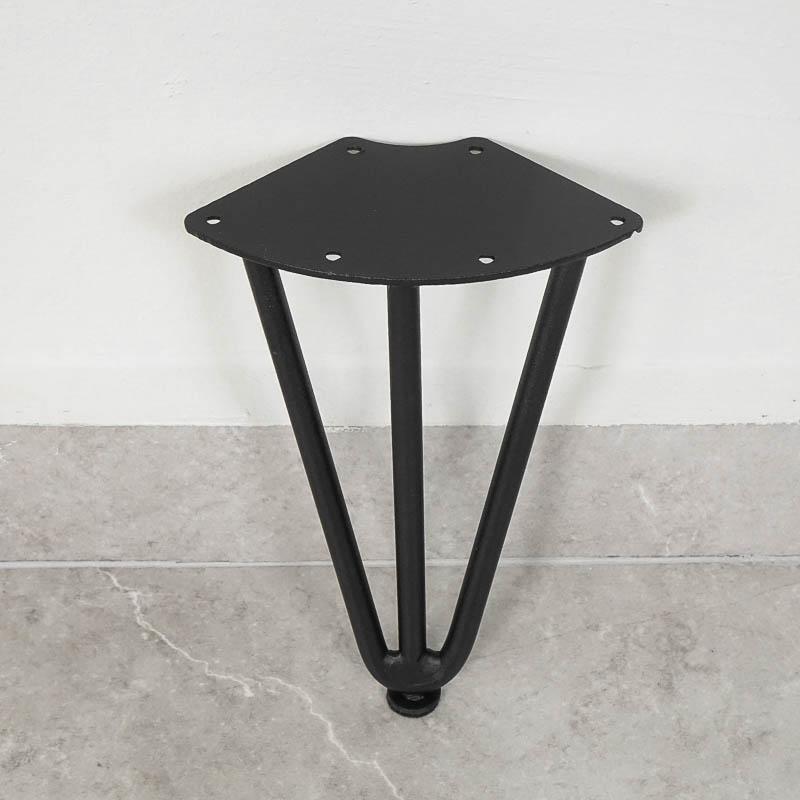 HAIRPIN Triple Rod Leg 20 BLACK