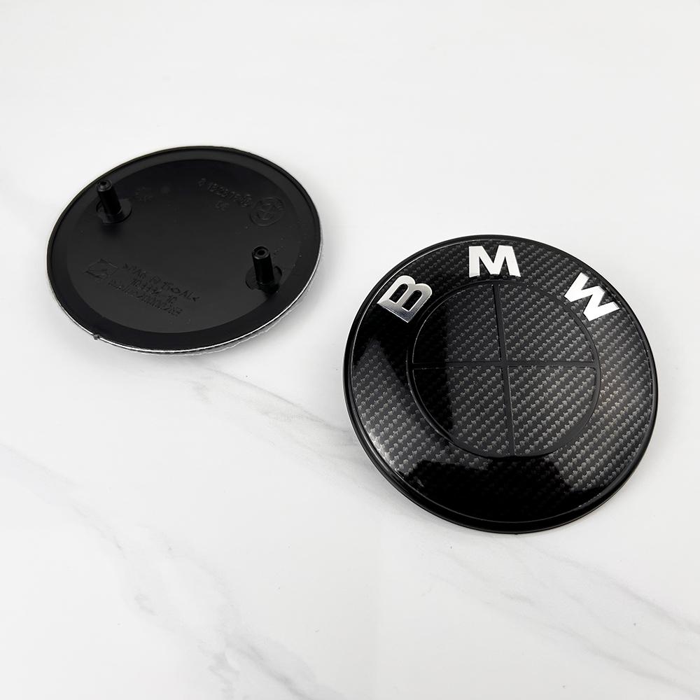BEKV7 82mm 74mm Car Logo Front Hood Rear Trunk Emblem For BMW M Emblem E46 E36 E34 F10 E90 F30 E60 F30 E53 E30 E92 E87 X1 X3 X5 M3