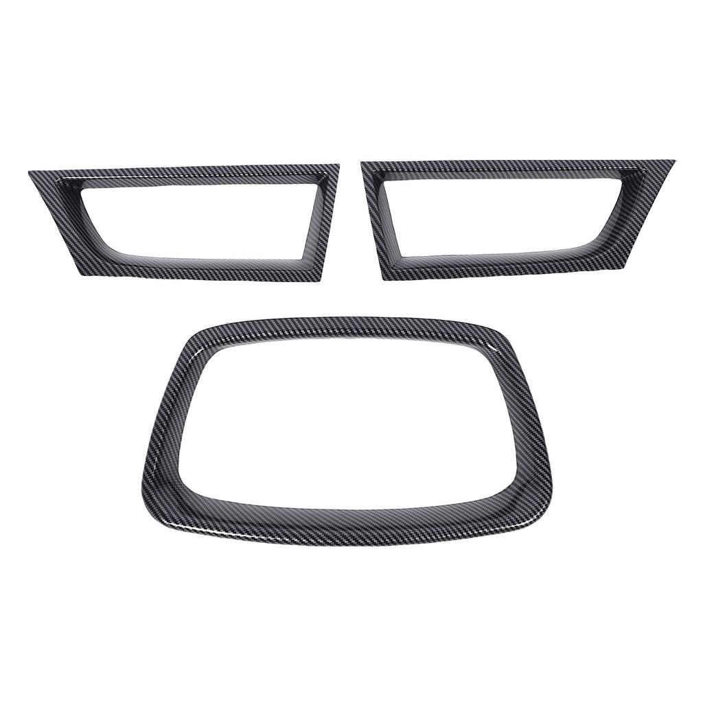 3 PCS Front Grille Overlay Cover Decorative Front Grille Surround Trim Replacement for       9th Generation 2006-2007