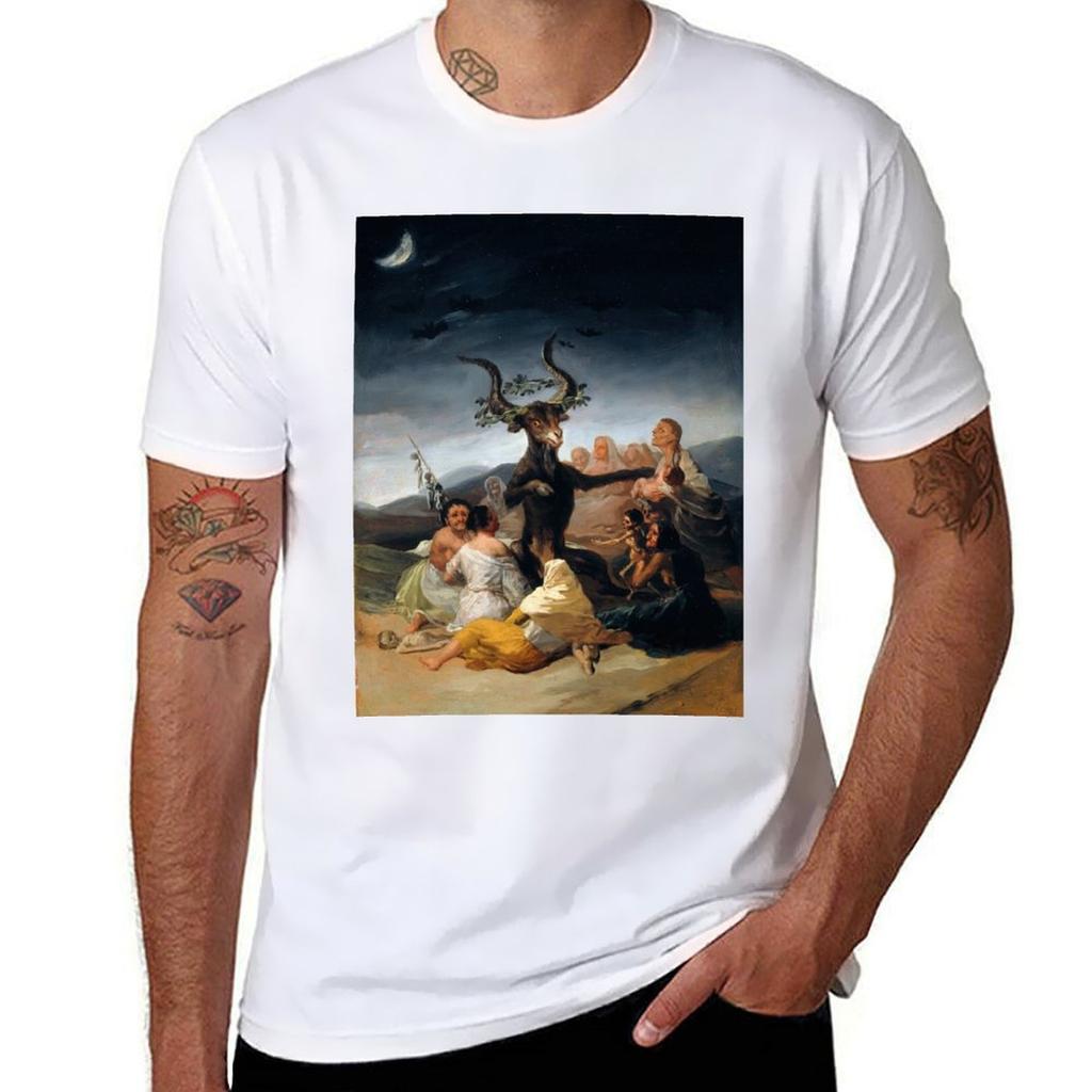 Witches Sabbath By Francisco De Goya Tshirt Durable Work Wear Tshirt