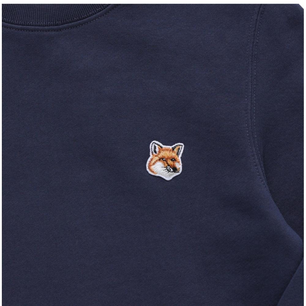 MaiSon KitSune Lw00302km0001 P476 Tröja för dam med rävhuvudpatch