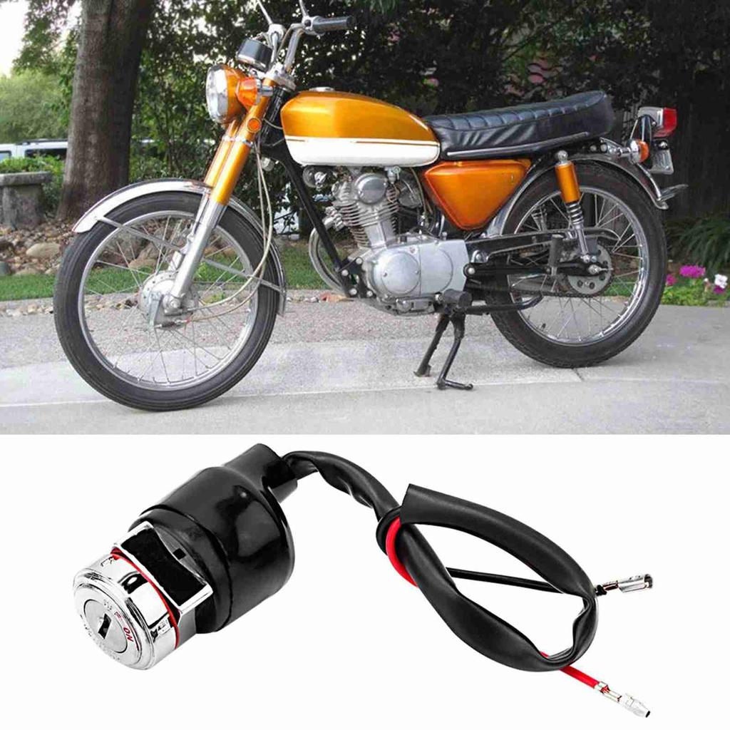 Motorcycle Ignition Switch with 2 Keys Fit for Honda CB100 CB125S CL100 CL100S CT90 S90 XL100
