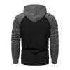 2025 Herbst/Winter Neu Tierstickerei Herren Casual Multi-Reißverschluss Armtasche Kapuzenpullover Pullover Großer Kapuzenpullover Outdoor Sport Kapuzenpullover