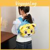 Tiger Cartoon Childrens Backpack With Breathable Nylon For Kids Gift Schoolbag