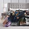 Dr. Gregory House Blankets House MD American Television Warm Plush Throw Blanket For Living Room Flannel Bedspread Bed Cover