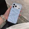 Candy Color Ripple Texture Glossy Phone Case for iPhone 17 Pro Max 16 15 14 Plus 13 12 11 Wave Anti Drop Shockproof Cover