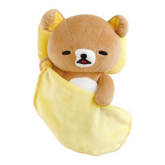 MV51201 Rilakkuma Sleep Together Series Good Night Plush Rilakkuma