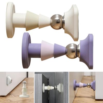 Fermaporta Magnetico Protezione Muro Adesivo Senza Foratura Anti-collisione Montaggio a Pavimento