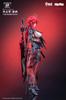 Animester WOLF MASTIFF FORCE Karasu Samurai 19 Scale PVC & ABS & Cloth & Silicone & Alloy Painted Action Figure