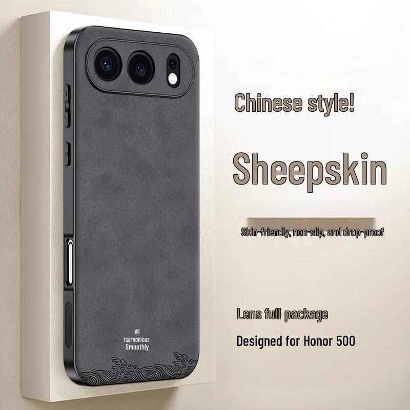 SHIYONG Минималистичный кожаный чехол для телефона Honor 500