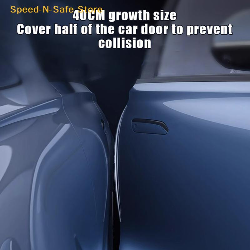 Car Door Edge Protector Strip Universal Fit for Rearview Mirror Bumper Anti Scratch Protection for Urban and Rural Areas