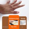 360° Adjustable Ergonomic Auto Cervical Pillow with Memory Foam Side Pads One-Click Sleep Headrest for BMW Benz Car Travel