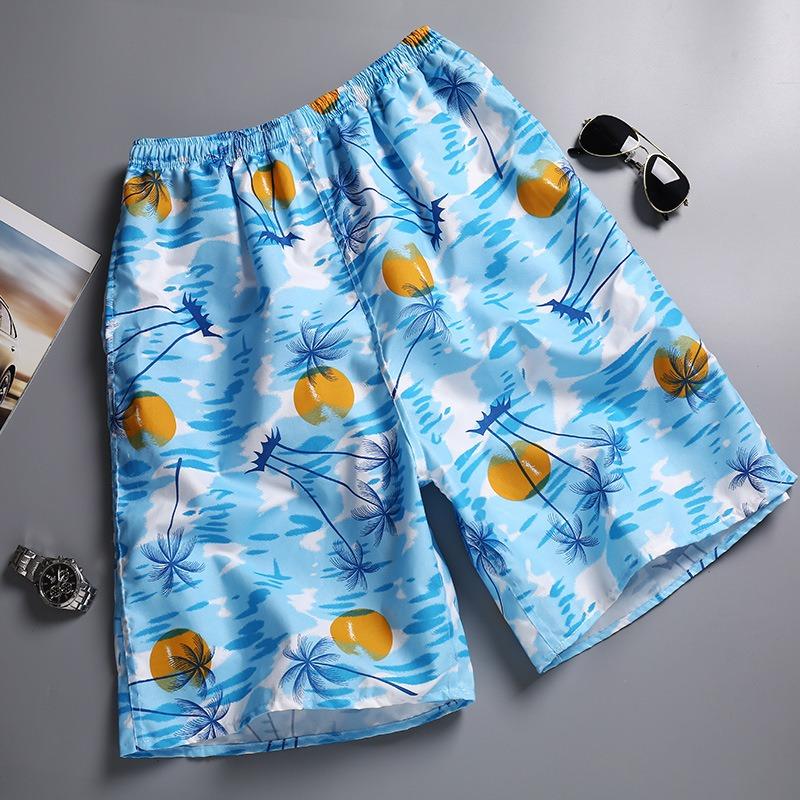 Shorts décontractés d'été hommes Shorts de plage respirants mode pantalons courts de sport confortables avec poches pour le surf plage Shorts à séchage rapide pantalons