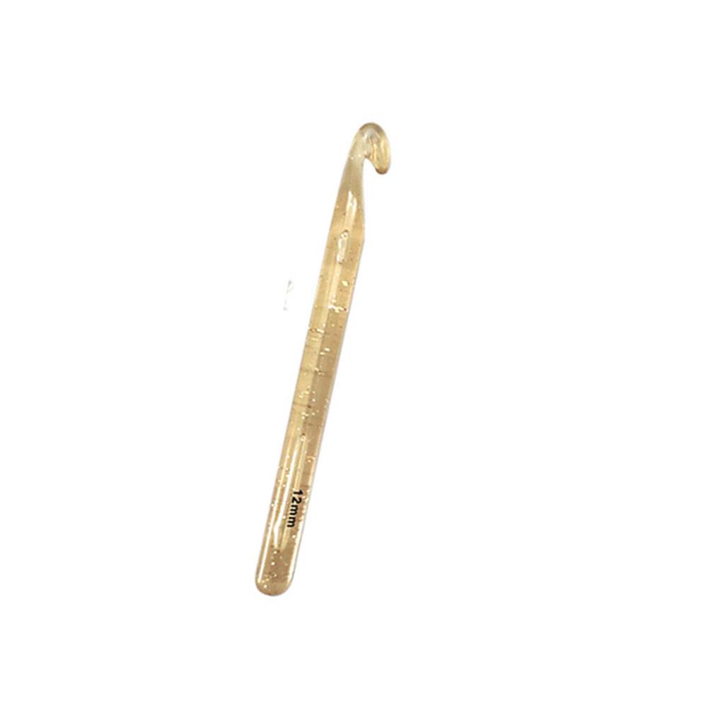 DIY Sewing Tools Crochet Hook Large Size Transparen 1*12MM*170MM 18MM*170MM 20MM*170MM Handle Knitting Needles Set