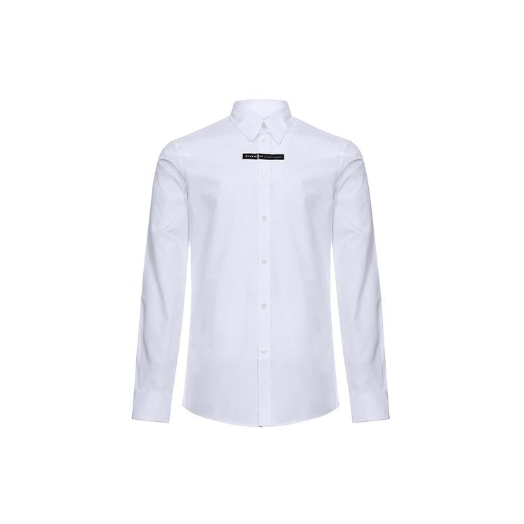 Givenchy Shirts Men's White Moderate Other BM60G4109F-100