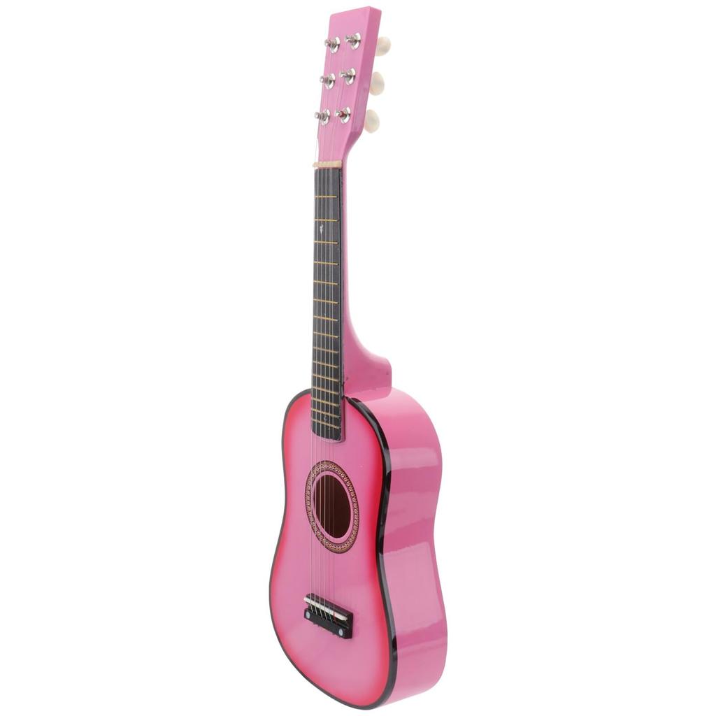 Chitarra per Principianti 23 Pollici Piccola Chitarra Legno Classico Strumento Musicale Giocattolo Per Bambini/Ragazze/Ragazzi/Principianti Chitarra a 6 Corde