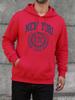 New York Nyc 1985 City Graphic Print Men Hoodie Fleece Oversize Hoodies Casual Warm Pullover Autumn Street Fashion Male Clothing