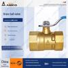 Ameiko Q11F-16T Brass Ball Valve - Thickened National Standard 59 Engineering Tap Valve