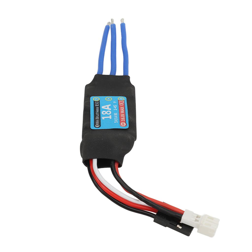 18A Mini Brushless ESC Electric Speed Controller with White PH2.0 Female Connector for WLtoys K989