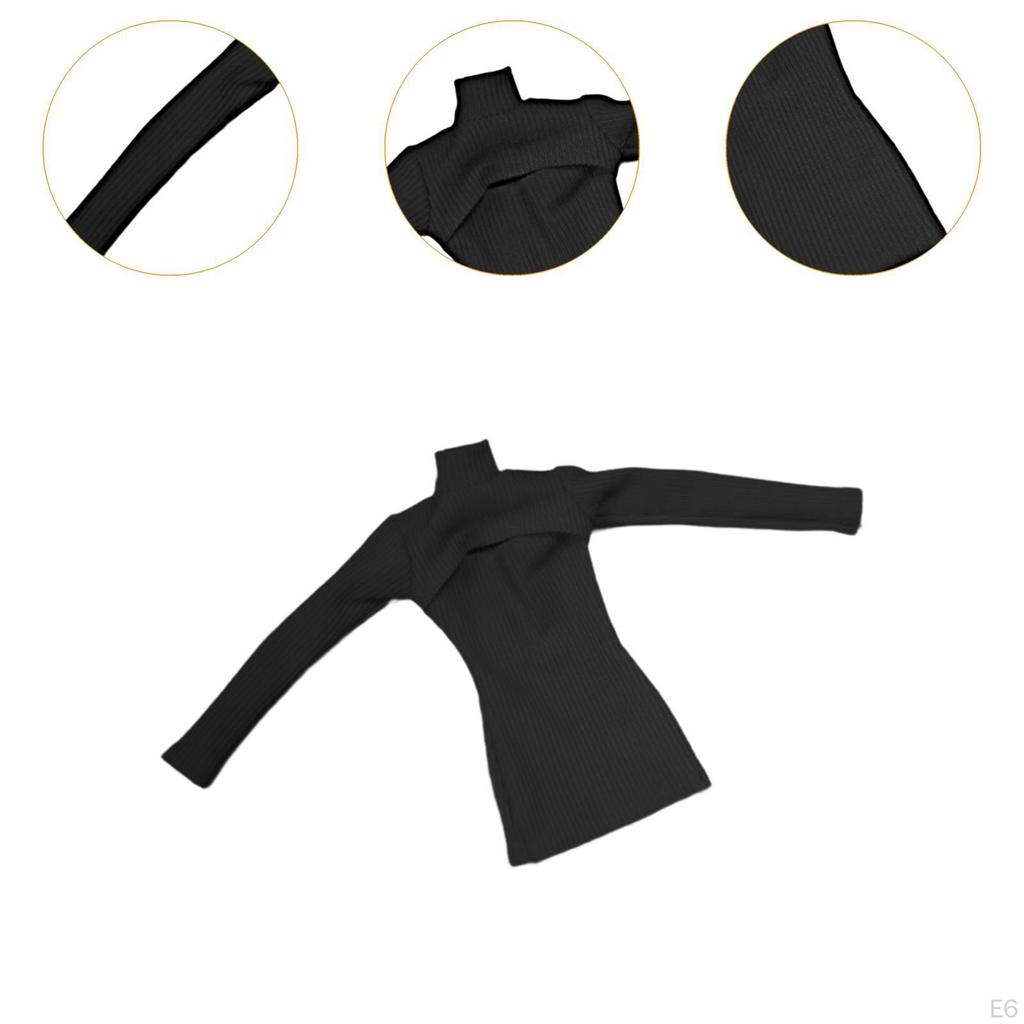 1/6 Scale Figure Short Dresses Dress Up Fashion Retro Stylish Miniature Trendy Clothing for 12''