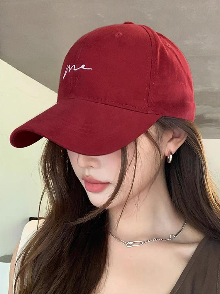 65cm Cross Embroidery Baseball Cap Women Versatile Face Casual Soft Top Sun Baseball Cap men