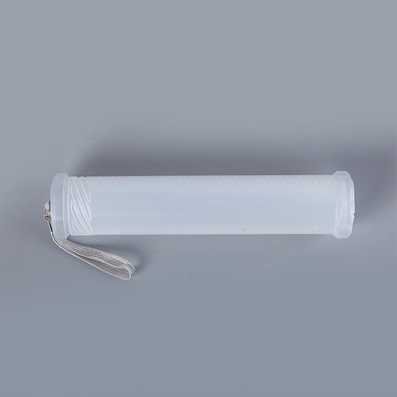 

1 шт. прозрачный пластиковый выдвижной держатель для кистей для макияжа, регулируемая высота, цилиндр для кистей для макияжа с крышкой, пылезащитный косметический футляр для кистей