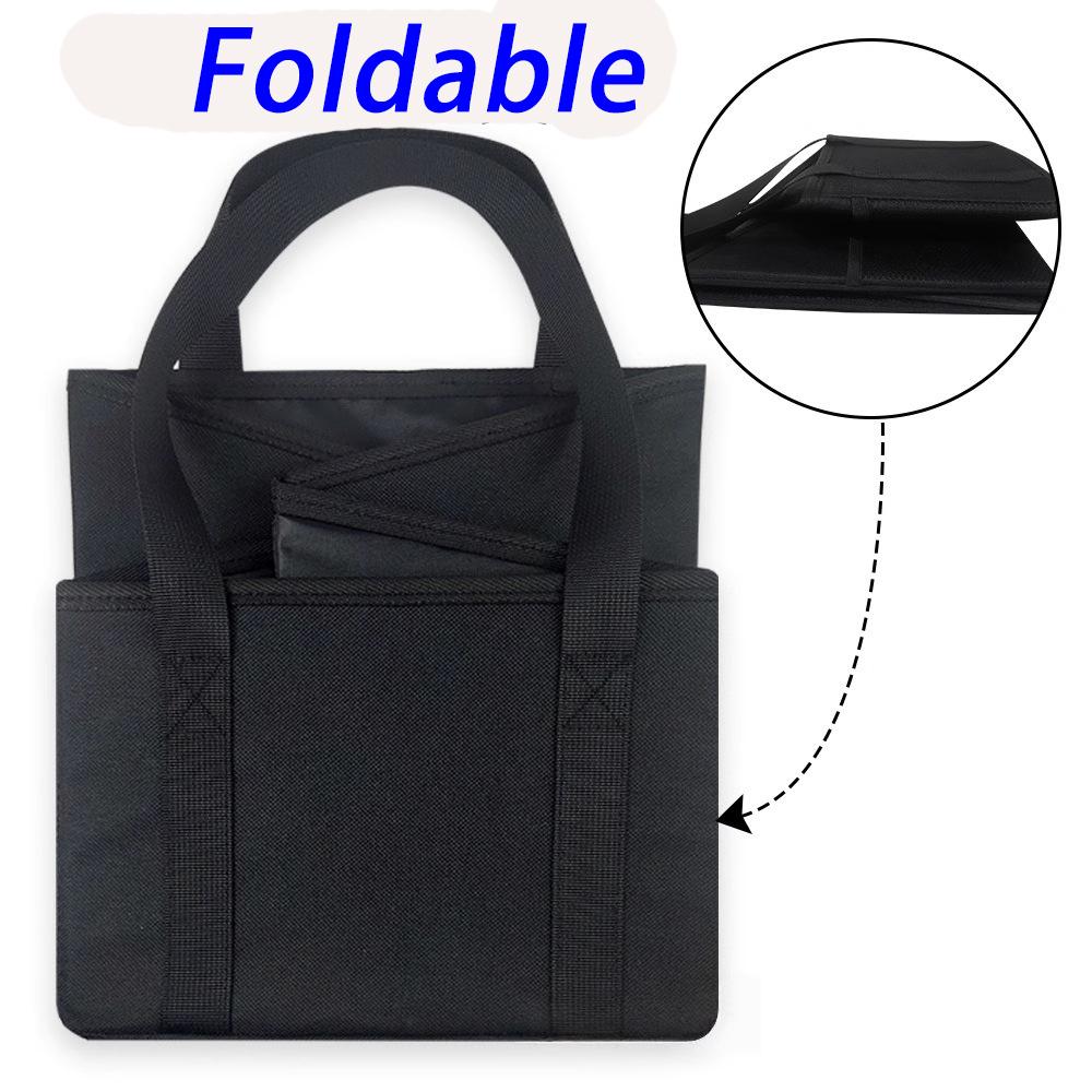 Collapsible Car Trunk Organizer boxes with handle Oxford Cloth multifunction organizers Save Space Cargo Car Seat storage box