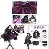 Puella Magi Madoka Magica Akemi Homura Cosplay Kostüm Mit Polyesterstoff Für Anime-Fans