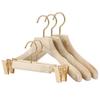 Pure Natural Camphor Wood Wide Shoulder Adult Suit Hanger - High-End Solid Wood Wardrobe Clothes Rack