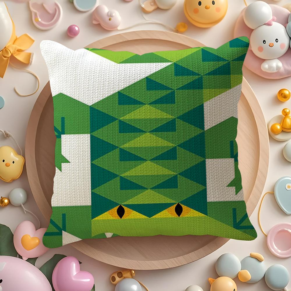 Minimalist Home Decor With Animal Colors Pillow Case Sofa Living Room Bedroom Headboard Backrest Cushion Square Cushion