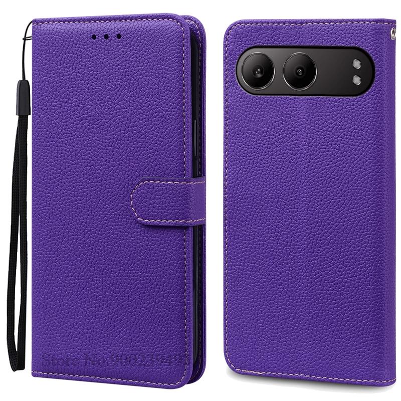 

Чехол для Oneplus Nord 4, откидная кожаная обложка-кошелек для Oneplus Nord 4 5G, чехол-книжка для One Plus Nord4, Coque Fundas For Oneplus Nord 4 темно-фиолетового