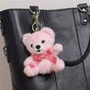 Takeoff Plush Bear Popolibon Keychain Pink